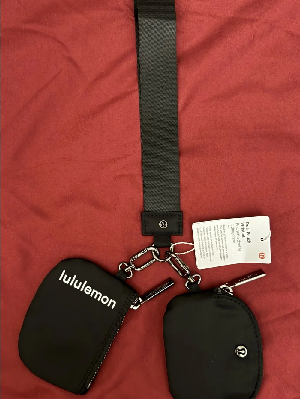 Pouch in black color